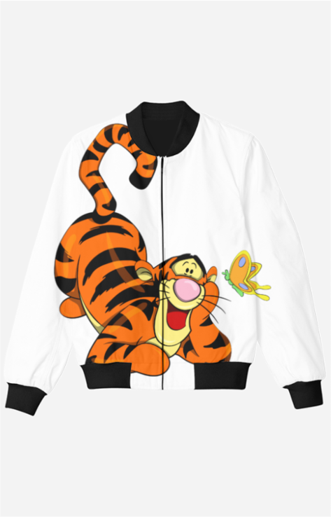 Kids Bomber Jacket CuteTiger 01